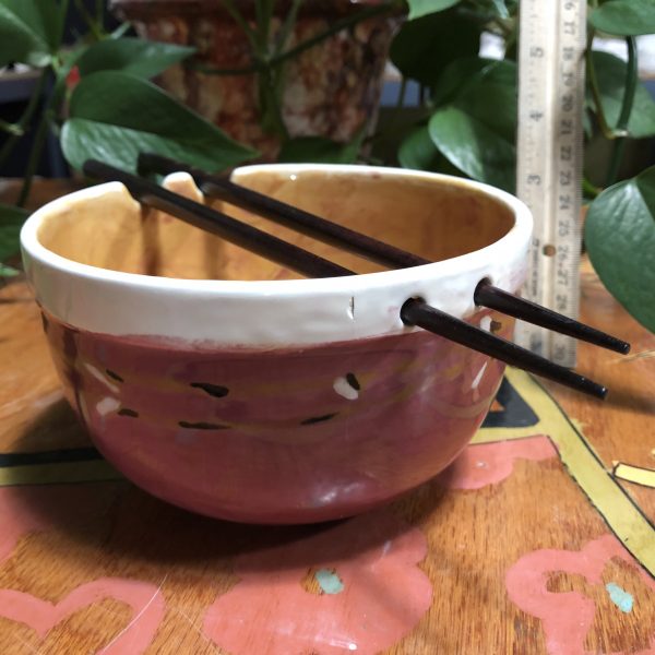Rice Bowl with Chopsticks