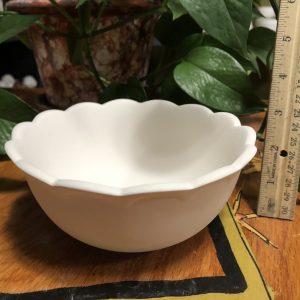 Scalloped Bowl 6"