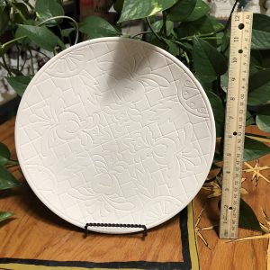 Flower  Talavera  Dinner Plate