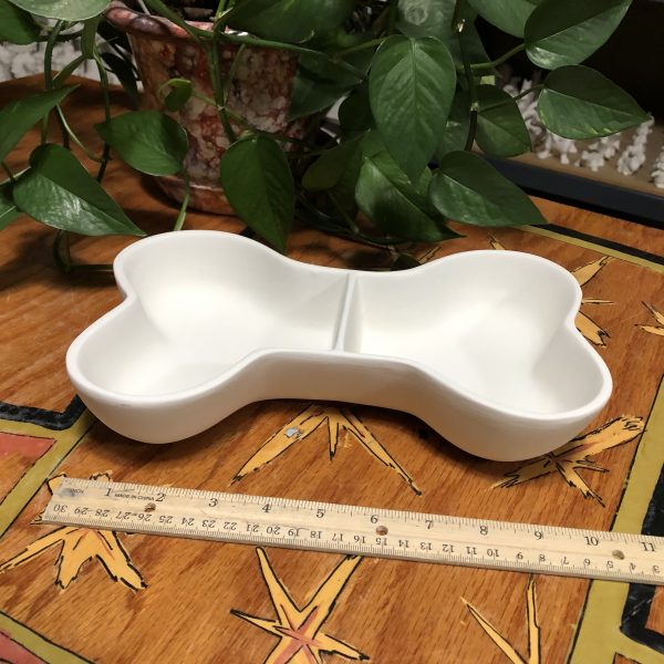 Bone Shape Dog Dish