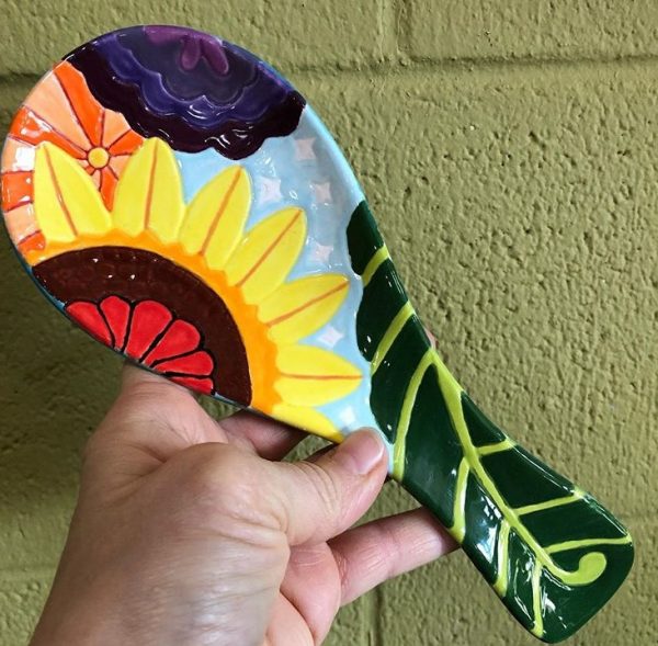 Spoon Rest -  Talavera Design