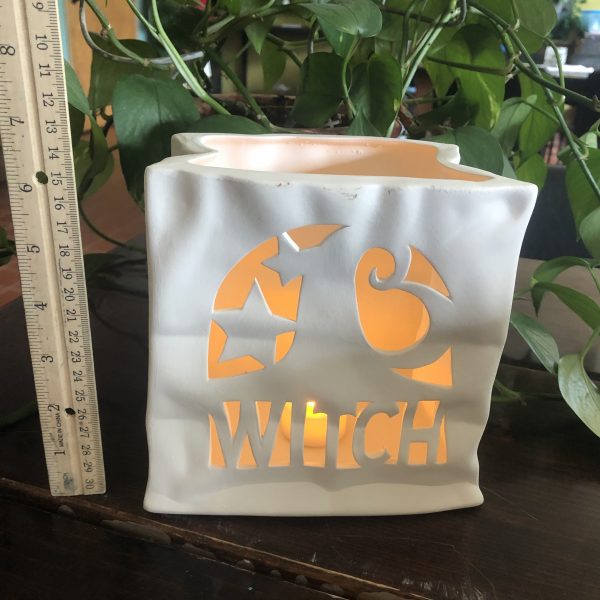 Large Halloween Bag- Witch