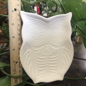 Day of the Dead Owl Dish