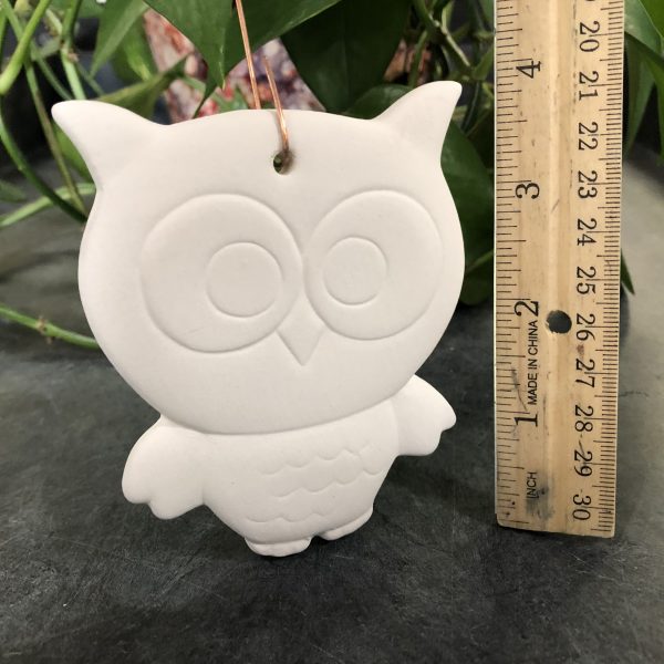 Flat "Kooky" Owl Ornament