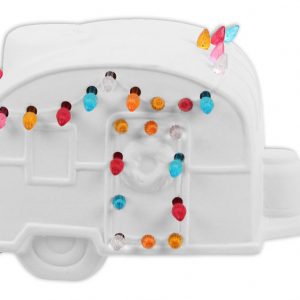 Camper w/Plastic Light Bulbs -8"L