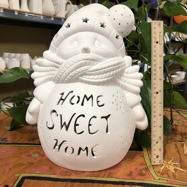 "Home Sweet Home" Snowman -Large