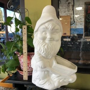 Gnome -  XL with Wheel Barrow Planter