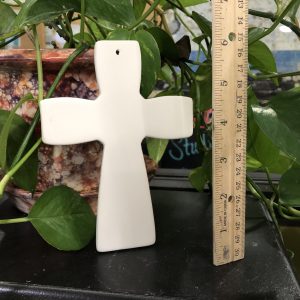 Fluted Cross Ornament