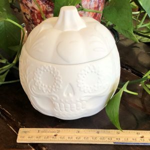 Floral Pumpkin Box
