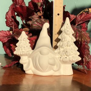 Sm. Gnome w/ 2 trees