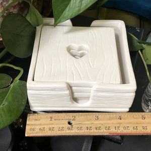 Heart Coaster Set