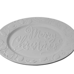 Merry Christmas Platter -Lights