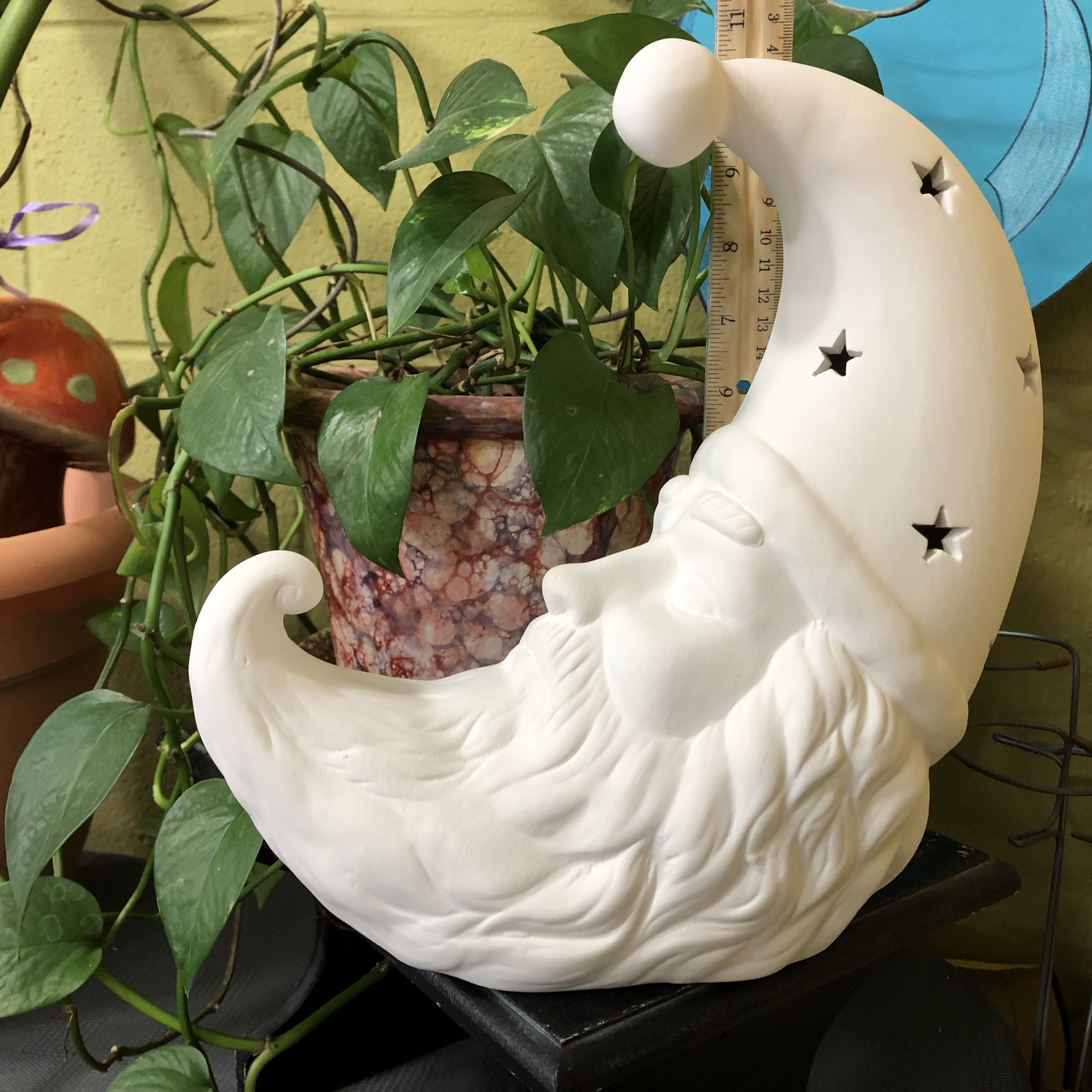 Crescent Santa